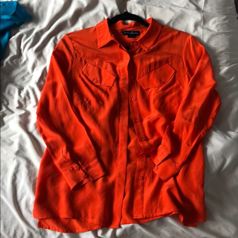 Soft guess by marciano shirt button down shirt